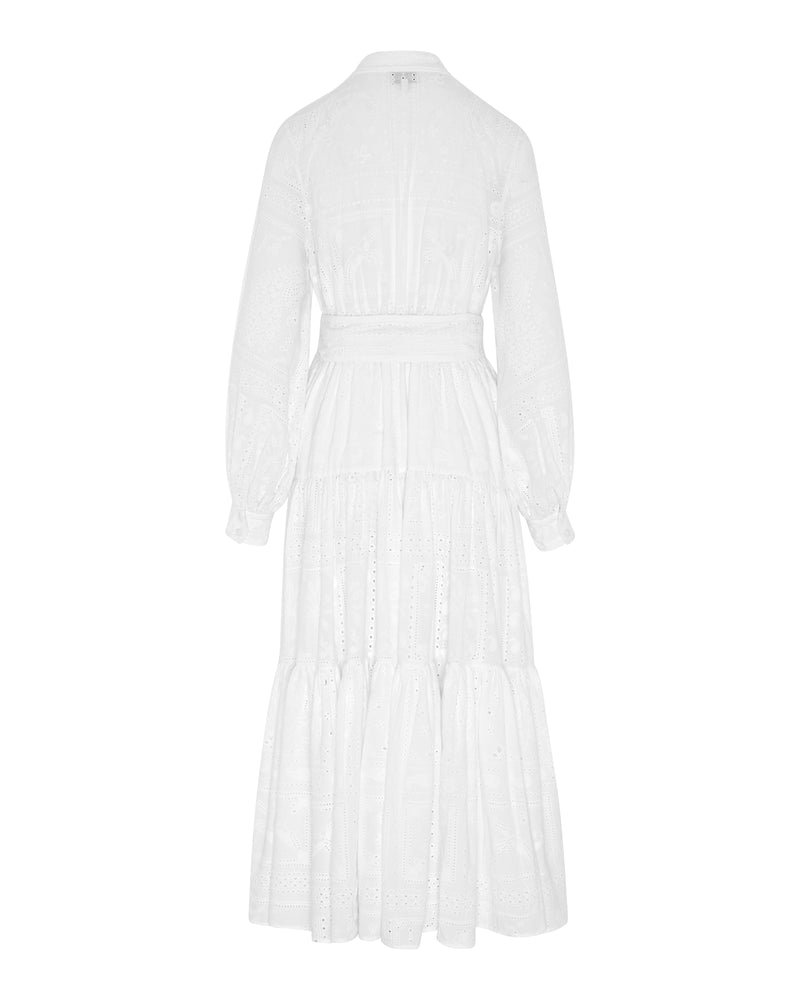 Baagh Icon White Maxi Dress