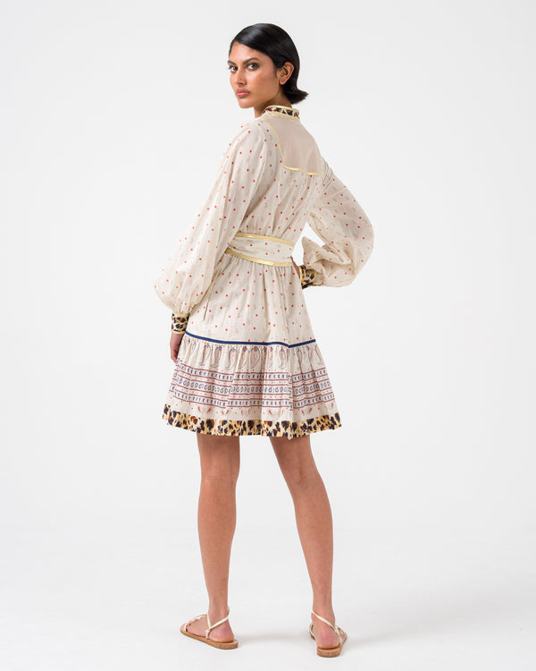 Naidu Paisley Mini Dress
